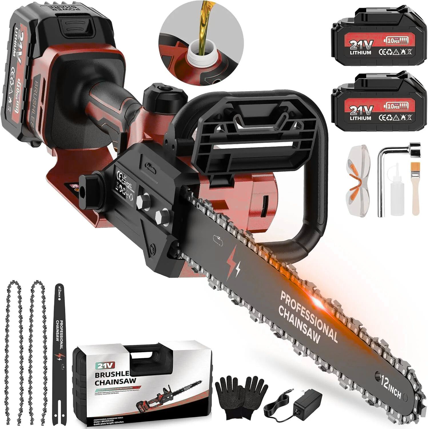 motosega a batteria 12 troc-ut 1